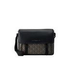 Calvin Klein Torba preko telesa brokat / črna 31784953