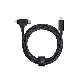 Shumee Native Union Belt Cable Duo Pro 240W - USB-C - USB-C / Lightning kabel
