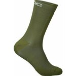 POC Lithe MTB Sock Mid Epidote Green S Kolesarske nogavice