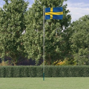 Shumee Švedska zastava in drog 6