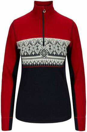 Dale of Norway Moritz Basic Womens Sweater Superfine Merino Raspberry/Navy/Off White L Skakalec