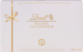 Lindt Pralinés du Confiseur - Gold &amp; White - 120 g