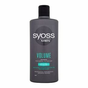 Syoss Men Volume Shampoo šampon za povečanje volumna tankih las 440 ml za moške