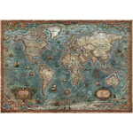 Educa Puzzle Zgodovinski zemljevid sveta 8000 kosov