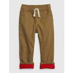 Gap Otroške Jeans fleece-lined pull-on slim Washwell 4YRS