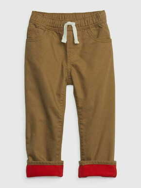 Gap Otroške Jeans fleece-lined pull-on slim Washwell 4YRS