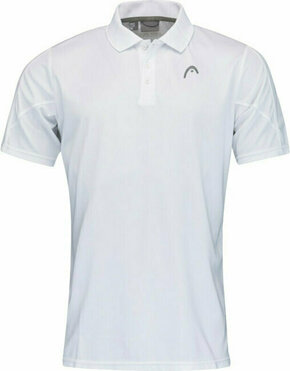 Head Club 22 Tech Polo Shirt Men White M Teniška majica