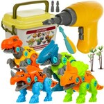 Konstrukcijski set – Dinozavri 4v1 - Rojstni dan - Za 3+ let