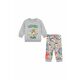 Otroška trenirka Kenzo Kids siva barva - siva. Komplet trenirke za otroke iz kolekcije Kenzo Kids. Model izdelan iz vzorčaste pletenine. Izjemno udobna tkanina z visoko vsebnostjo bombaža.