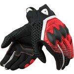 Rev'it! Gloves Veloz Black/Red L Motoristične rokavice