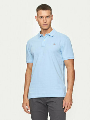 Gant Polo majica Shield 2220 Modra Slim Fit