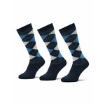 Horka Set 3 parov unisex visokih nogavic Riding Socks 145450-0000-0218 Mornarsko modra