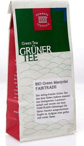 Zeleni čaj "Bio Green Manjolai Fairtrade" - 100 g