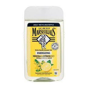 Le Petit Marseillais Extra Gentle Shower Gel Mimosa &amp; Bio Lemon gel za prhanje 250 ml unisex