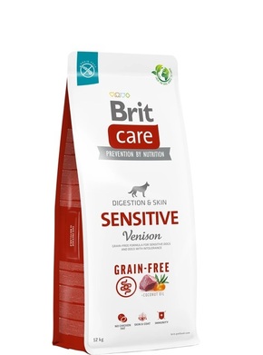 Krma Brit Care Dog brez žitaric občutljiva divjačina 1 kg