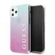 Guess GUHCN58PCUGLPBL iPhone 11 Pro roza/modra/rožnato modra trda torbica Glitter Gradient