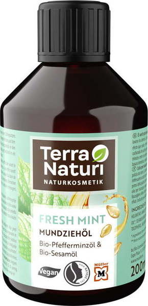 "Terra Naturi FRESH MINT olje za usta - 200 ml"