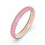 Swarovski Čudovit prstan z roza Swarovski Stone 5642910 (Obseg 52 mm)