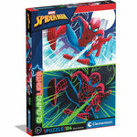 WEBHIDDENBRAND CLEMENTONI Osvetljena sestavljanka Marvel: Spiderman 104 kosov