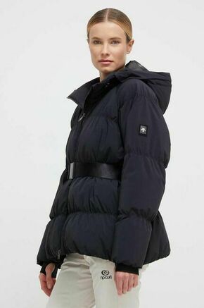 Smučarska jakna s puhom Descente Vickey črna barva - črna. Smučarska jakna s puhom iz kolekcije Descente. Model izdelan udobnega materiala.