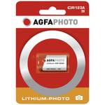 AgfaPhoto litijeva fotografska baterija CR123A, blister 1 kos