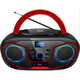Silva MPC 19.4 prenosni radio, USB, črno-rdeč