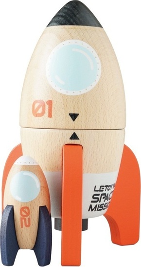 Komplet vesoljskih raket Le Toy Van