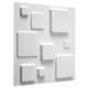shumee WallArt 3D kvadratni stenski paneli 12 kosov GA-WA09