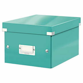 Turkizno zelena škatla za shranjevanje Leitz Click&amp;Store