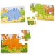 Bigjigs Toys Puzzle 3v1 dinosaury