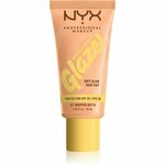NYX Professional Makeup Buttermelt Glaze posvetlitveni tonirani fluid SPF 30 odtenek 01 Whipped Butta 30 ml