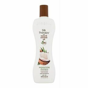 Farouk Systems Biosilk Silk Therapy Coconut Oil vlažilni šampon s kokosovim oljem 355 ml za ženske