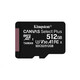 Kingston CANVAS SELECT PLUS/micro SD/512GB/100MBps/UHS-I U3/razred 10