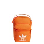 Torbica za okoli pasu adidas Originals oranžna barva, IR5438 - oranžna. Majhna torbica iz kolekcije adidas Originals. Model na zapenjanje, izdelan iz tekstilnega materiala.