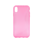 Chameleon Apple iPhone XR - Gumiran ovitek (TPU) - roza-prosojen CS-Type