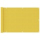 Balkonsko platno rumeno 90x400 cm HDPE