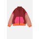 Otroški pulover Coccodrillo bordo barva - bordo. Otroški pulover iz kolekcije Coccodrillo. Model z zapenjanjem na zadrgo, izdelan iz kombinacije pletenin v različnih barvah.