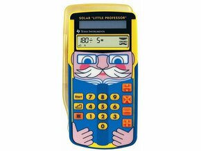 TEXAS kalkulator Little Professor solar