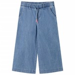 vidaXL Otroške hlače džins modra 128