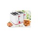 Toaster Heinner HTP-1300WHR, za 4 kos. bela / rdeča