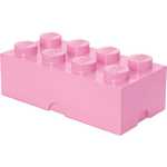 LEGO škatla za shranjevanje, 25x50 cm, svetlo roza