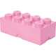 LEGO škatla za shranjevanje, 25x50 cm, svetlo roza