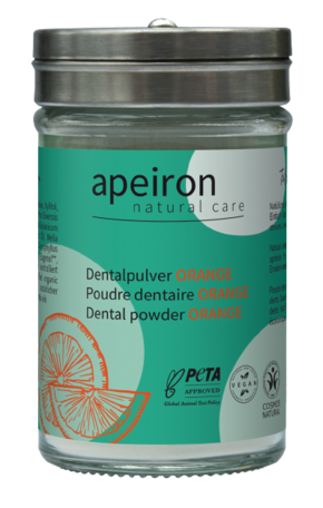 "Apeiron Auromère Dental Powder Orange - 40 g"