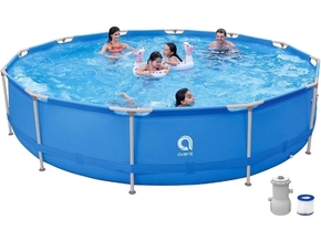 AVENLI bazen s črpalko 420x84 cm