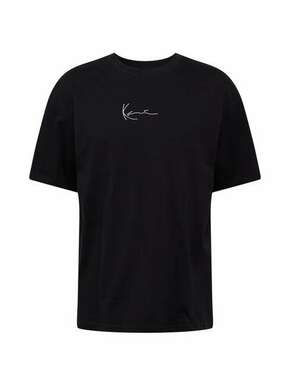 Karl Kani bombažna majica - črna. T-shirt iz zbirke Karl Kani. Model narejen iz tkanine z uporabo.