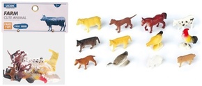 Mini farma figurice živali 12 kosov 5 cm