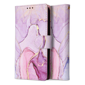 Havana preklopna torbica Wallet denarnica Fancy Diary Marmor Samsung Galaxy A53 - vijola