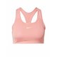 Nike Swoosh Padded Women's Bra, Coral Chalk/White - L