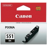 Canon CLI-551BK črnilo vijoličasta (magenta)/črna (black), 11ml/12ml/13ml/22ml/7ml, nadomestna