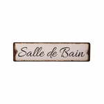 Kovinski znak za kopalnico Antic Line Salle De Bain